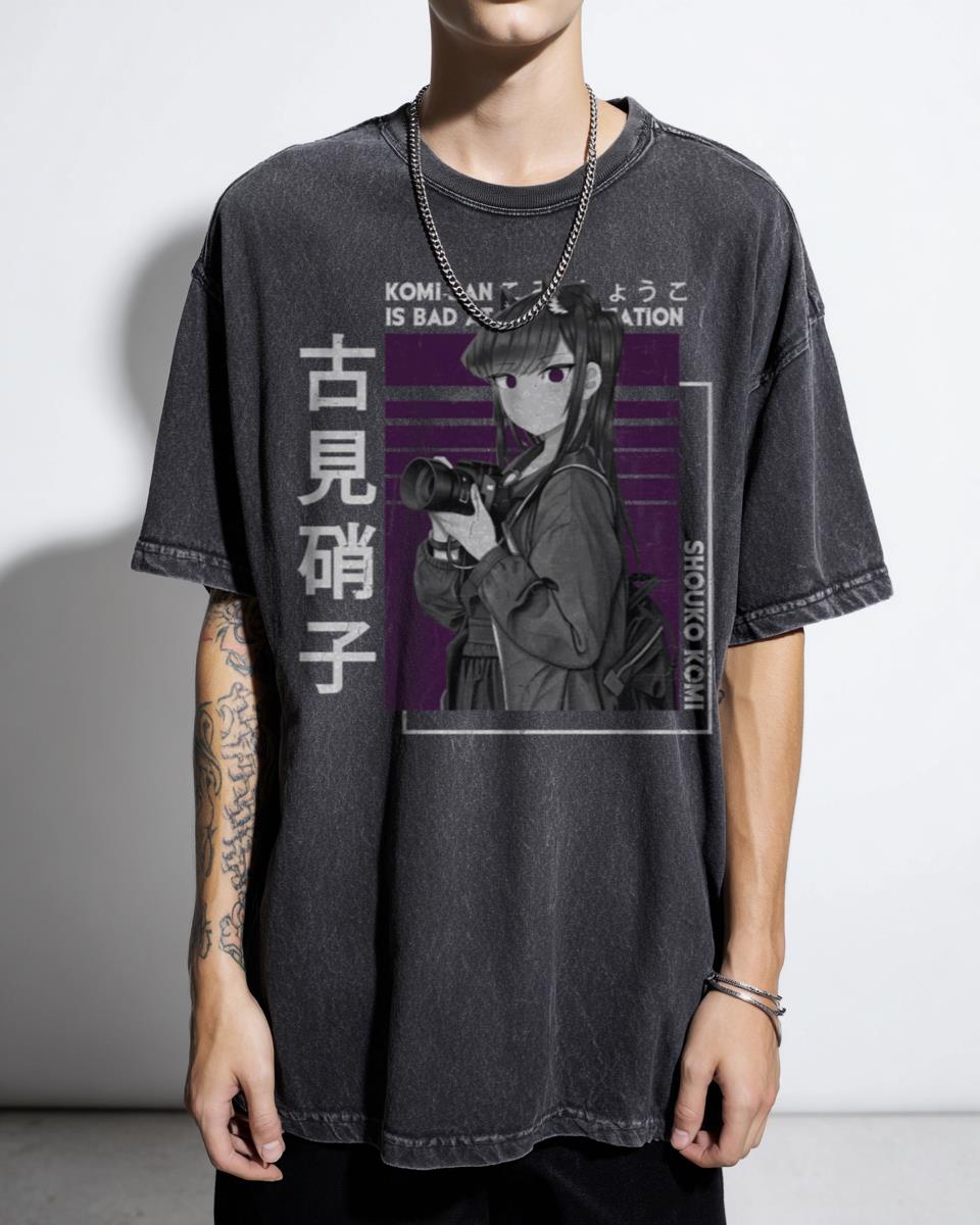 Komi-san Wa Komyushou Desu Anime T-Shirt - Komi Can't Communicate Fan Gift Unisex