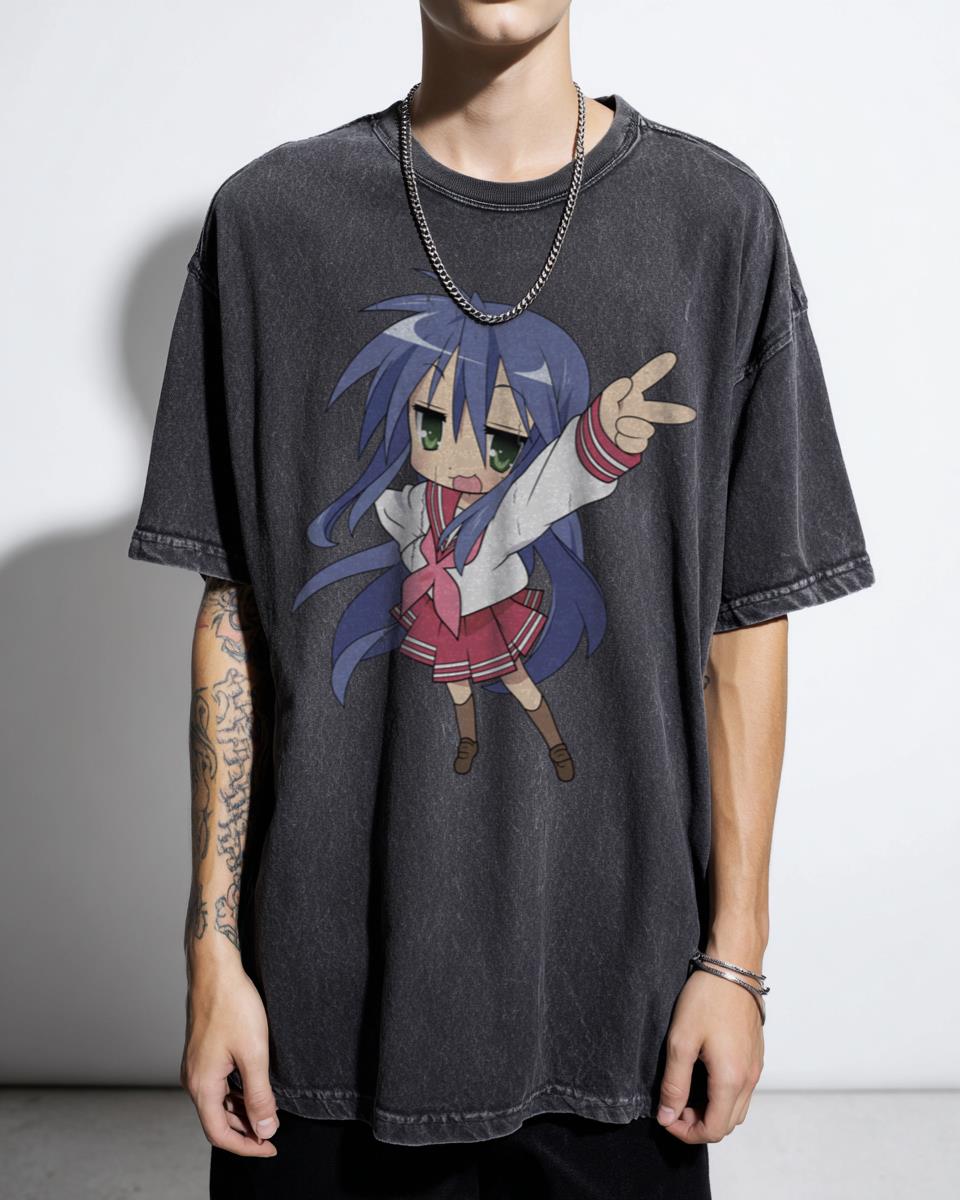 Konata Izumi Lucky Star Anime Kawaii T-Shirt - Manga Fan Girl