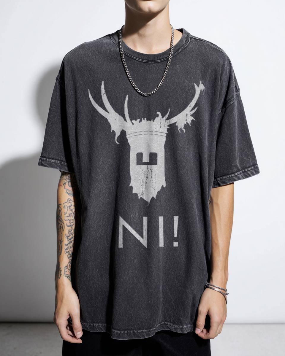 Konosuba 'Ni!' Monty Python Anime T-Shirt - Funny Holy Grail Megumin Aqua