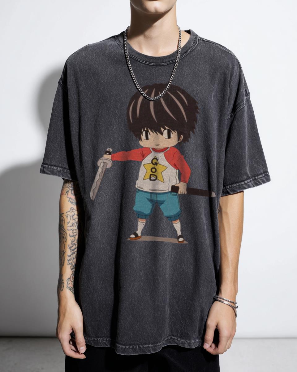 Kotaro Lives Alone Anime Series T-Shirt - Japanese Manga Fan Unisex