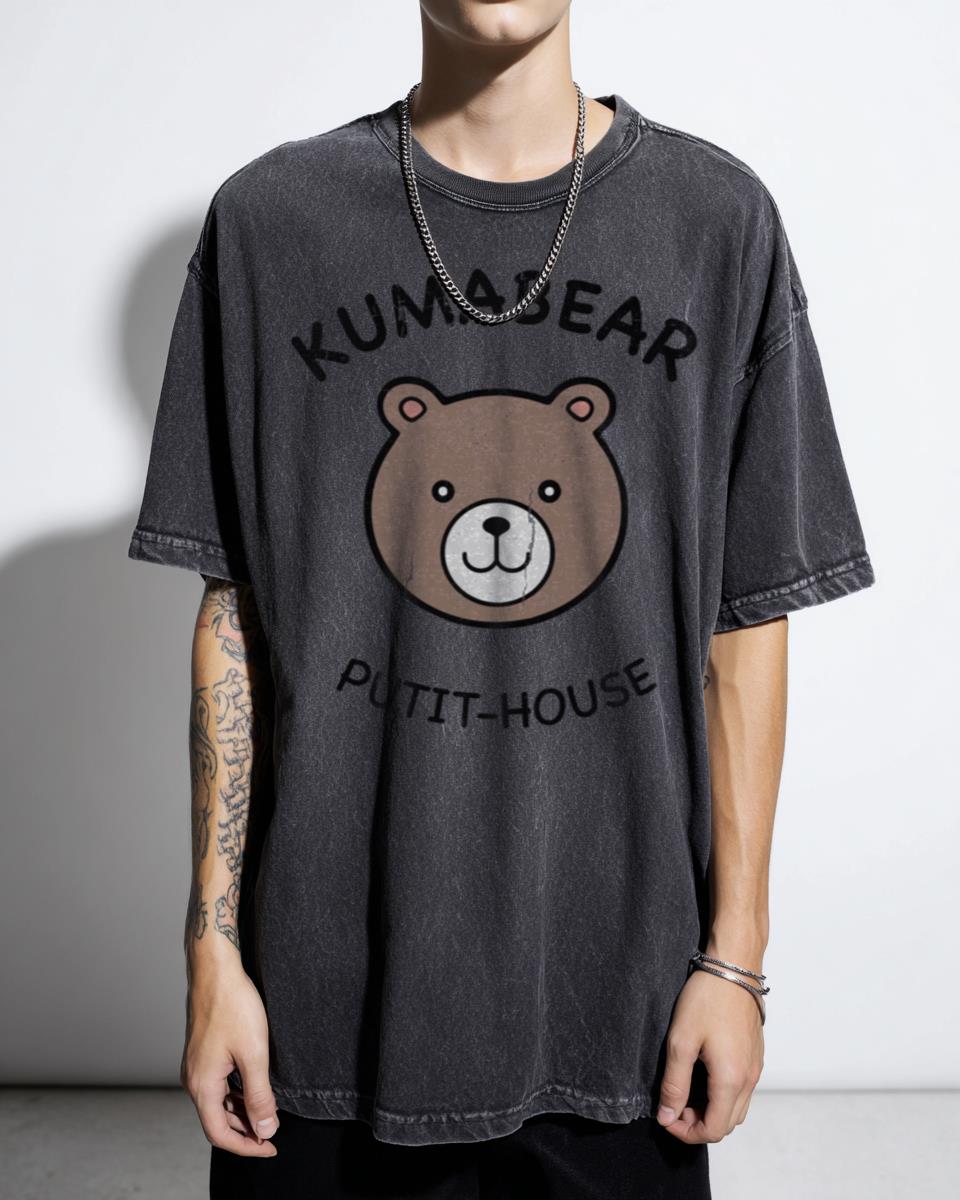 Kumabear Putit-House Anime Cooking Bear T-Shirt - Food Wars Manga Art