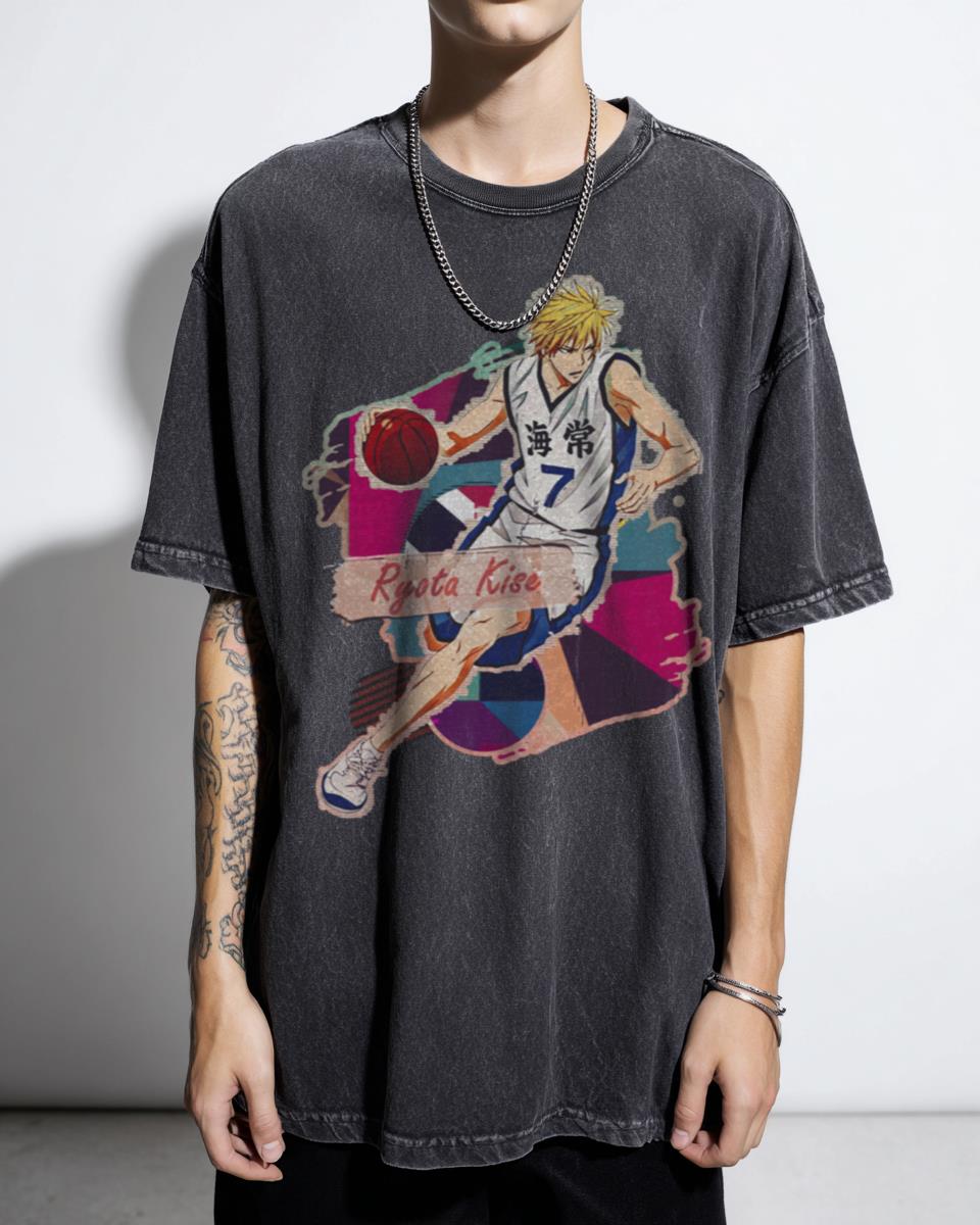 Kuroko No Basket Ryota Kise Anime T-Shirt - Generation of Miracles Basketball Fan Unisex