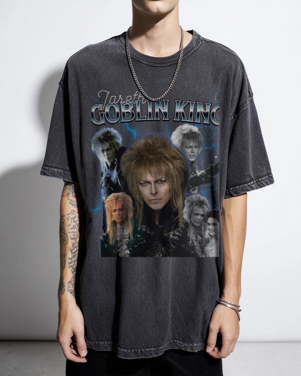 Labyrinth Retro Tee | Jareth Goblin King Movie T-Shirt