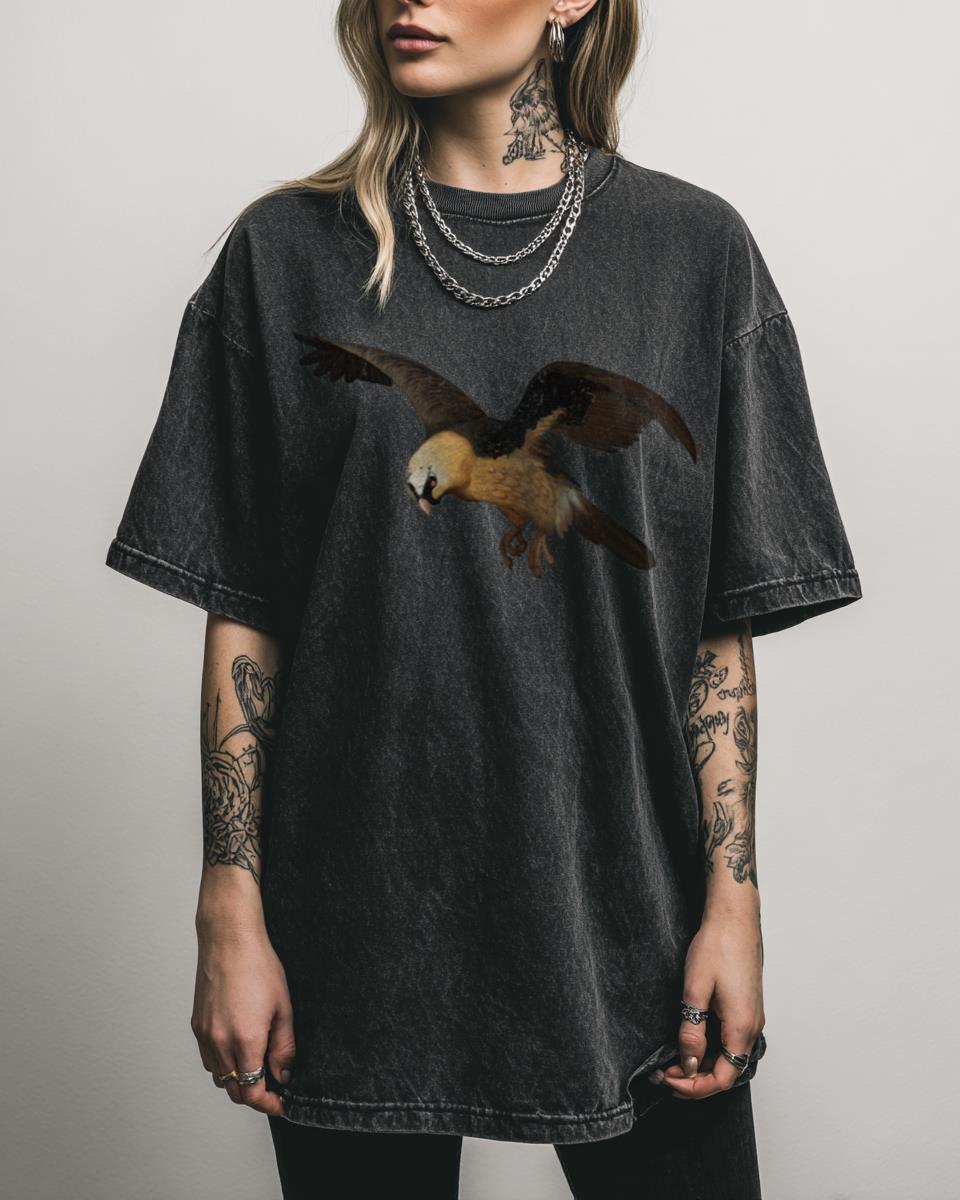 Lammergeier Bearded Vulture T-Shirt | Bird of Prey Graphic Tee