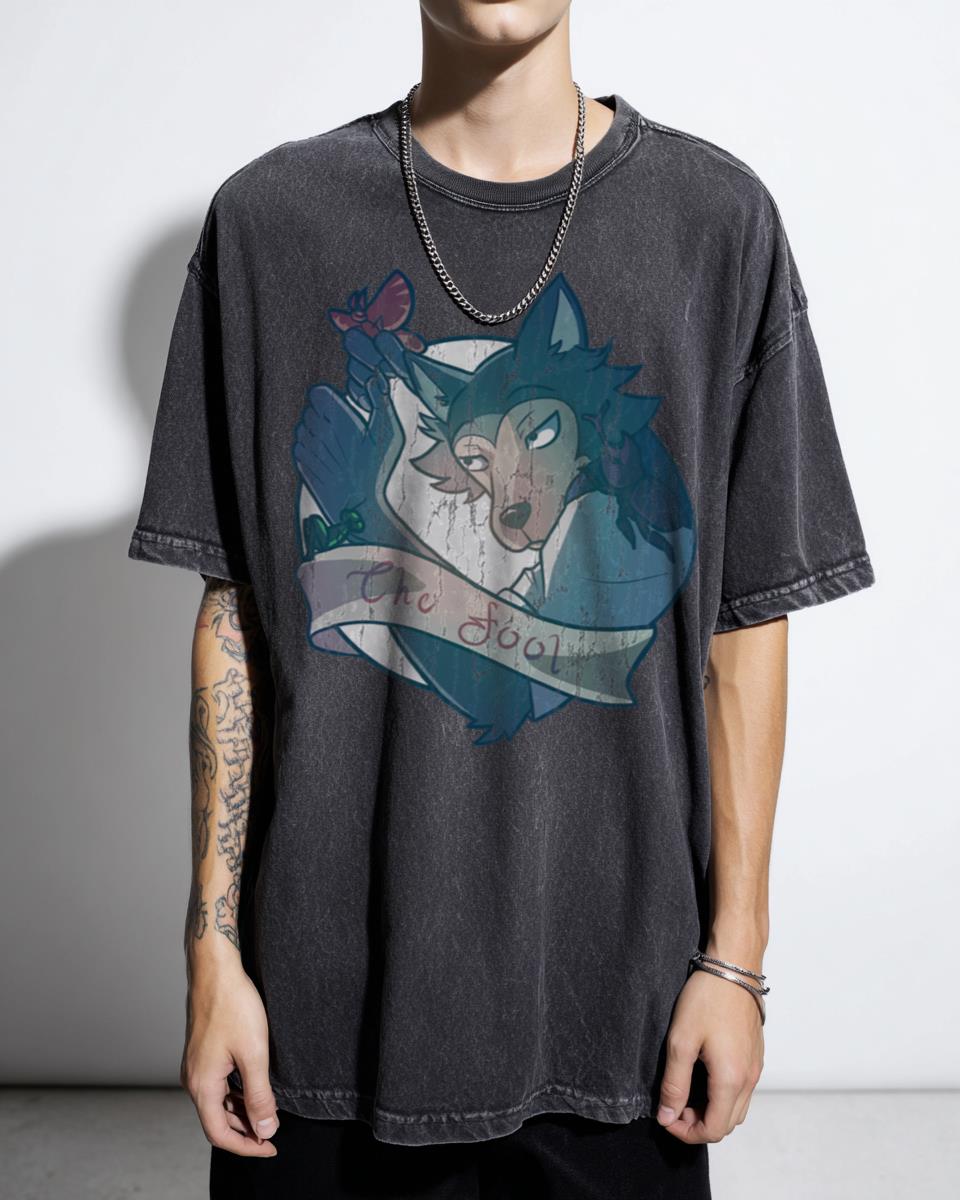 Legoshi The Fool Tarot Beastars T-Shirt - Anime Manga Fan Art Unisex Tee