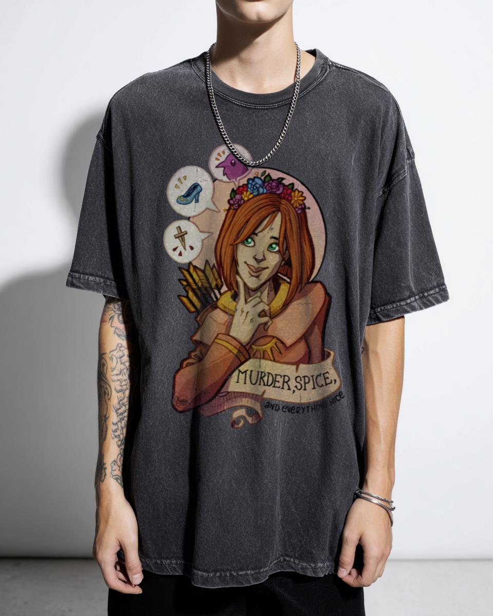 Leliana Dragon Age Inquisition Bard T-Shirt - Bioware Gaming Fan Art