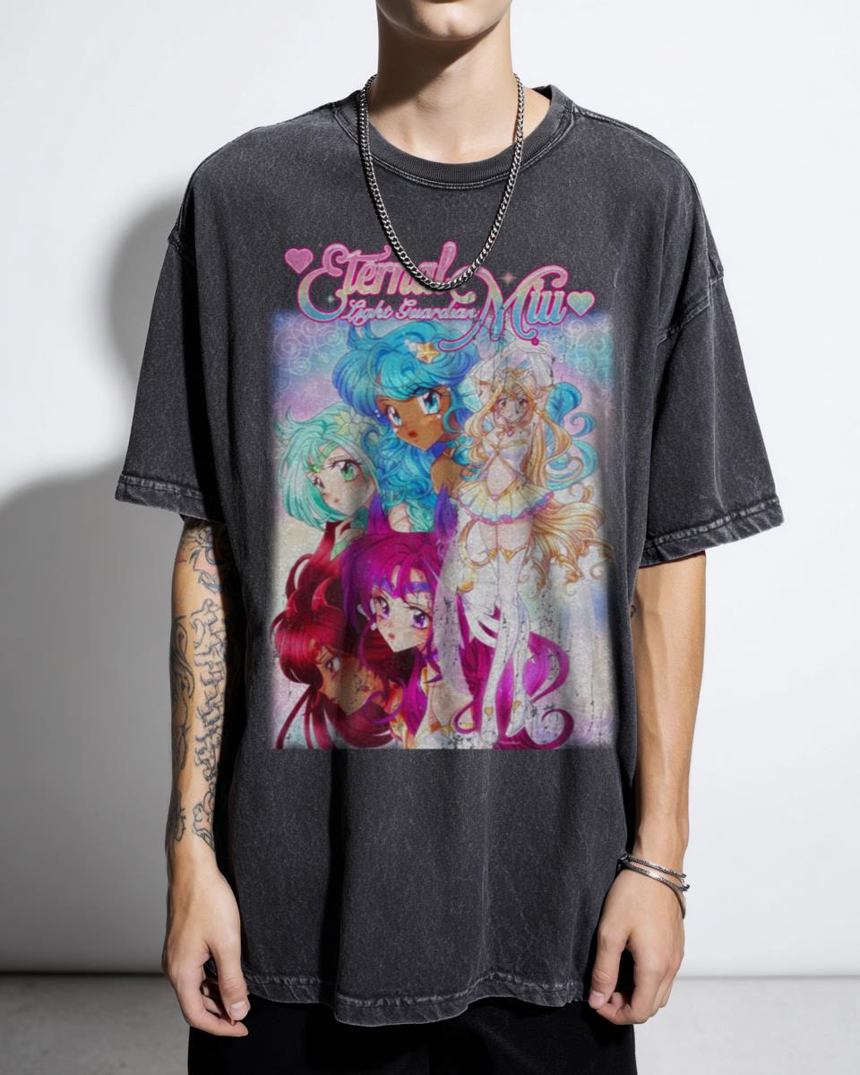 Light Guardian Miu Magical Girl T-Shirt - Anime Angel Fan Art Unisex