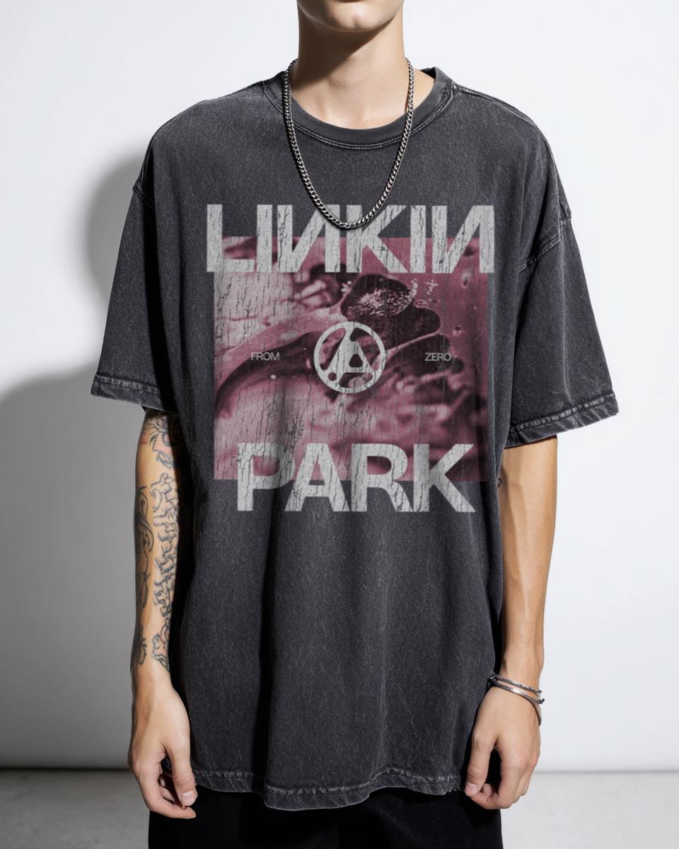 Linkin Park 'From Zero' Music Tee | Iconic Nu Metal Band Art