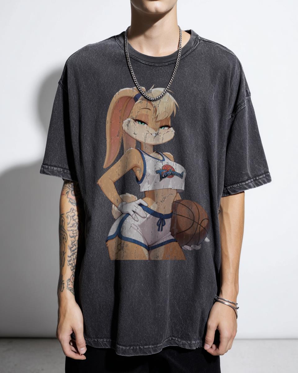 Lola Bunny Space Jam Anime T-Shirt - Gamer Movies Cartoon Fan Merch