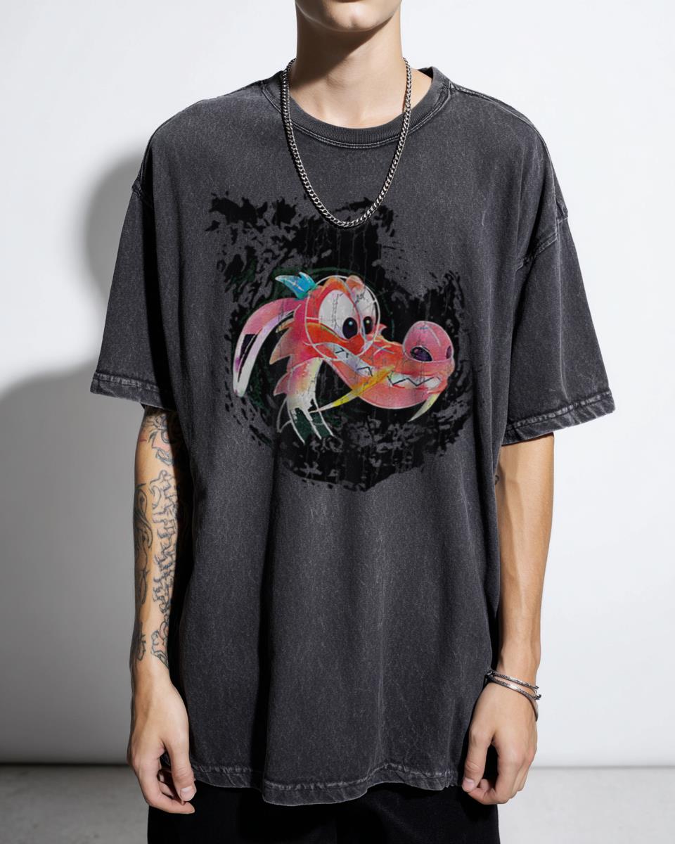Lucky Red Mushu Dragon T-Shirt - Mulan Ancestors Disney Fantasy Tee
