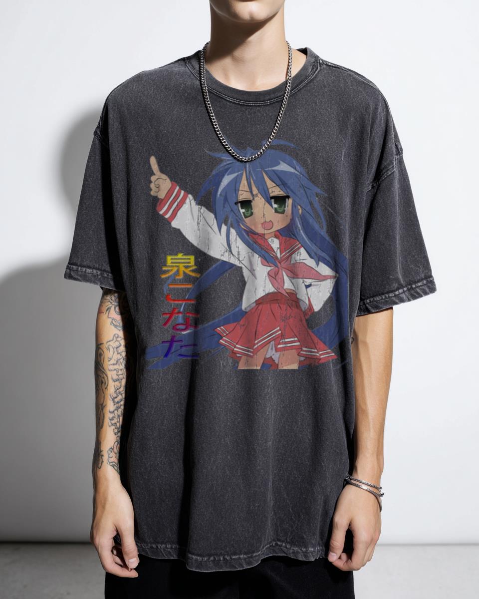Lucky Star Anime Konata Izumi T-Shirt - Kawaii Otaku Manga Fan Unisex
