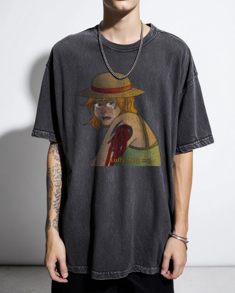 Luffy Nami Arlong Park T-Shirt | One Piece Emotional Anime