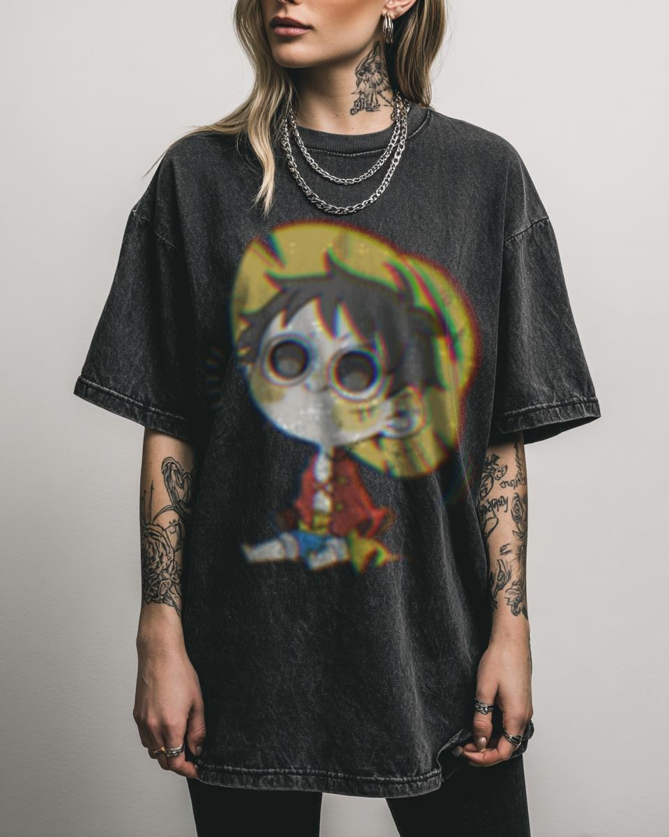 Luffy One Piece Chibi Kawaii Anime T-Shirt – Manga Movie Fan Tee