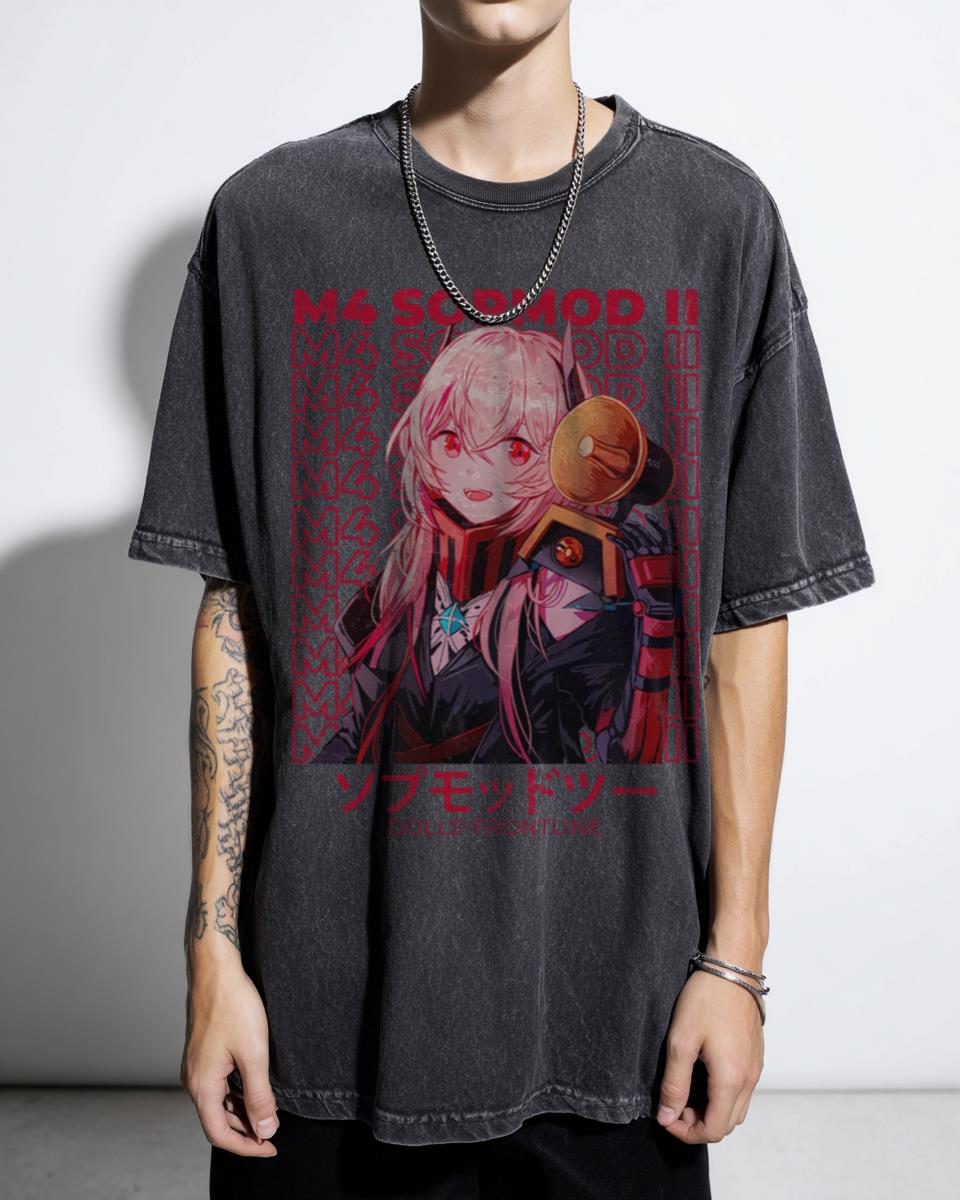 M4 SOPMOD II Girls Frontline | T-Doll Waifu Gaming Tee
