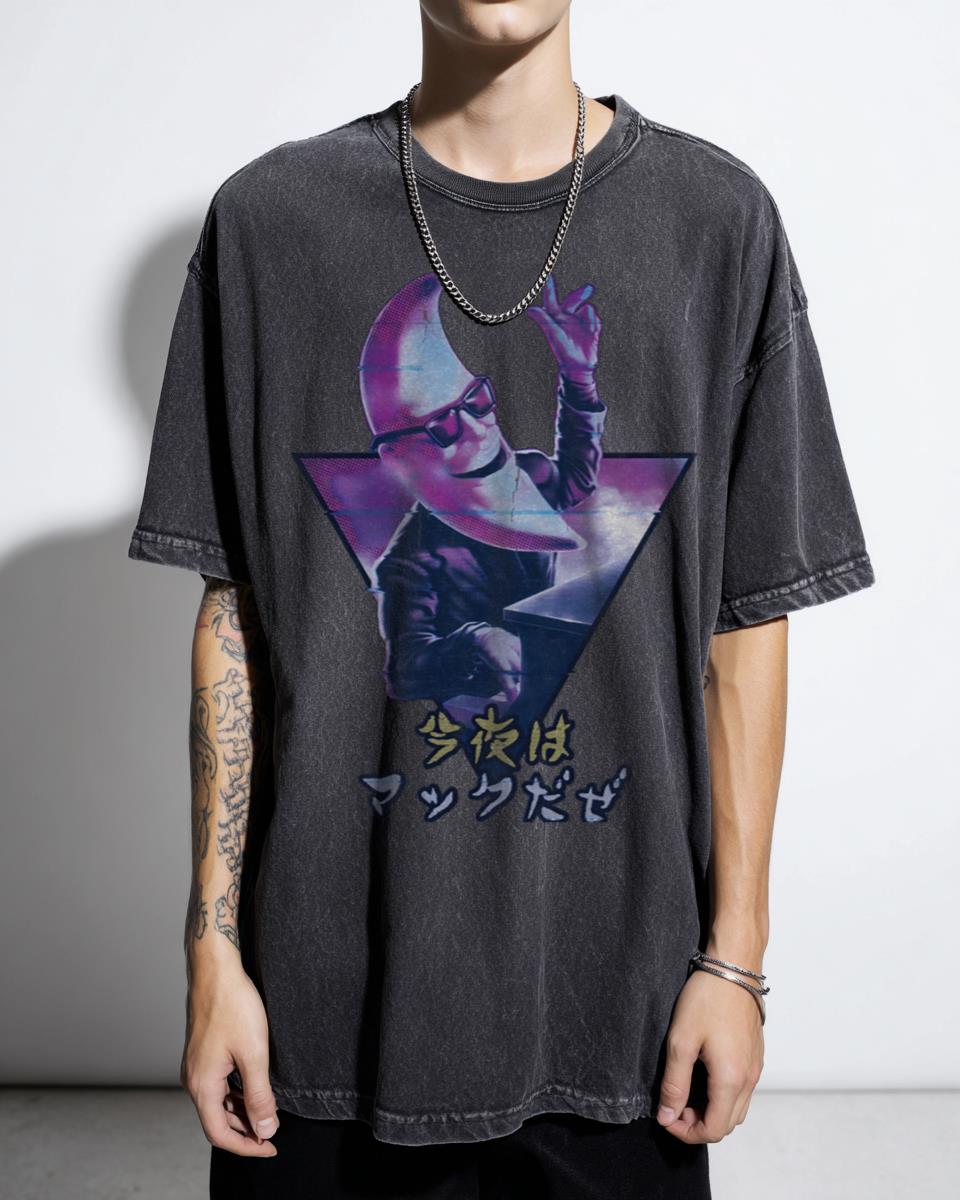 Mac Tonight Vaporwave Aesthetic T-Shirt - Retro Japanese Streetwear Cyberpunk