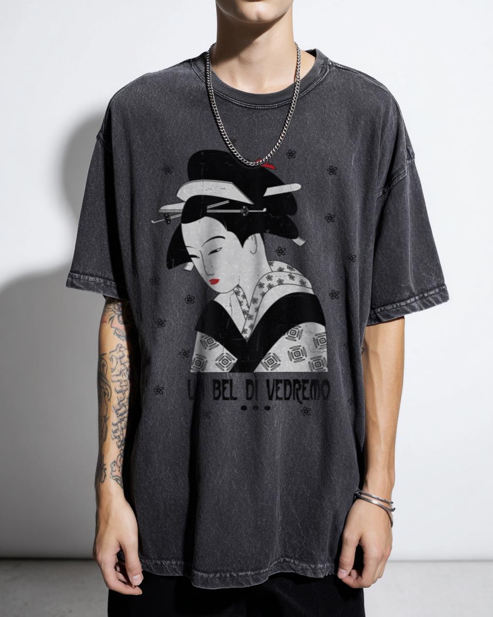 Madam Butterfly Un Bel Di Vedremo Opera Drama T-Shirt - Puccini Classical Music Fan