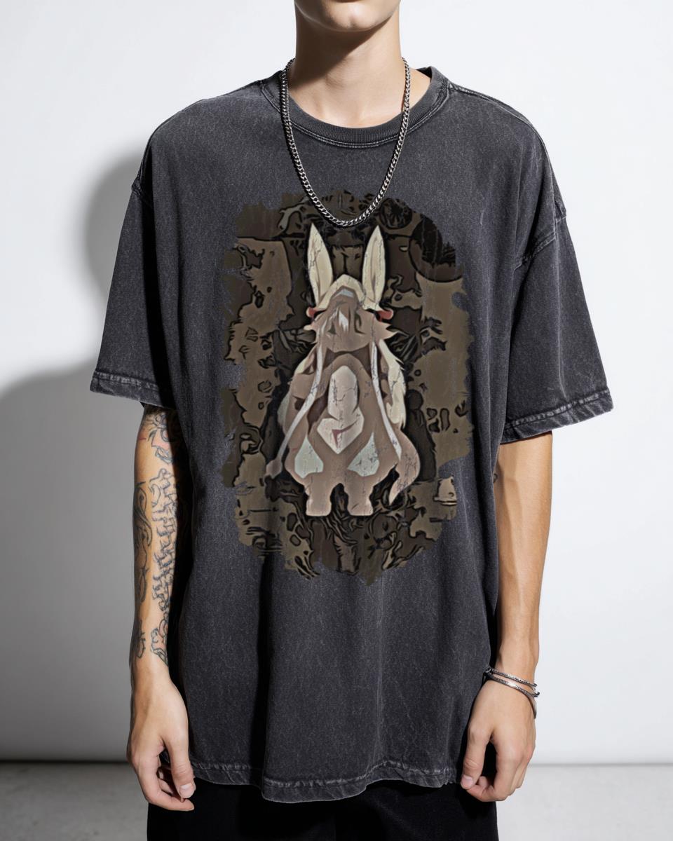 Made in Abyss Nanachi Anime Adventure T-Shirt - Dark Fantasy Manga Fan Apparel Unisex