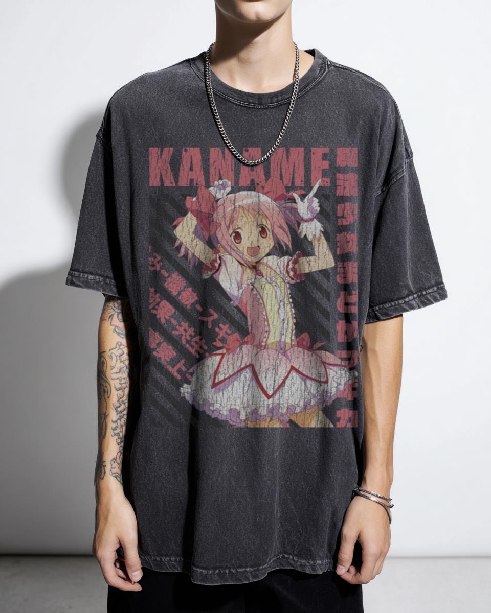 Madoka Kaname T-Shirt | Mahou Shoujo Madoka Magica Anime