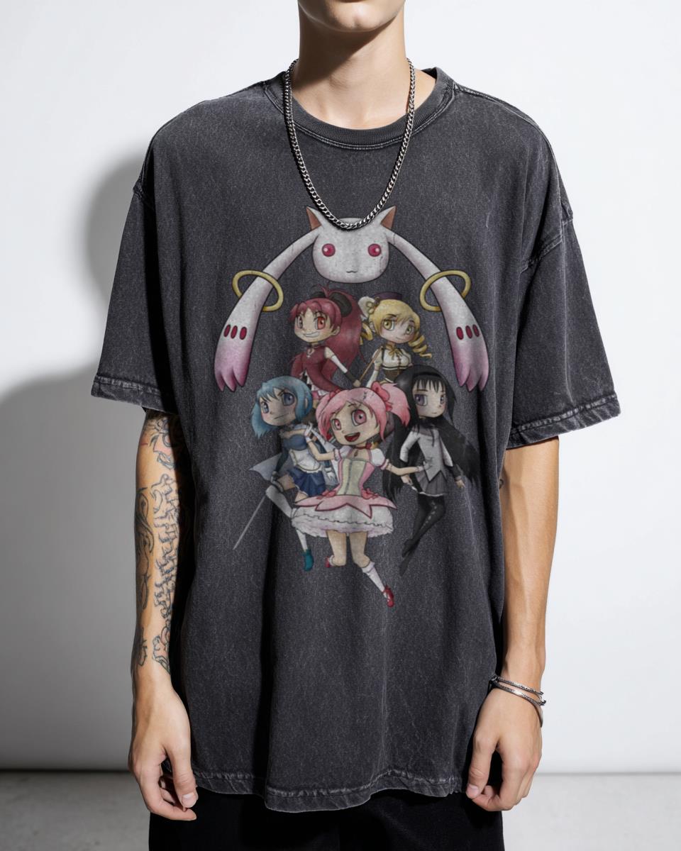 Madoka Magica Anime T-Shirt | Magical Girl Madoka Fan
