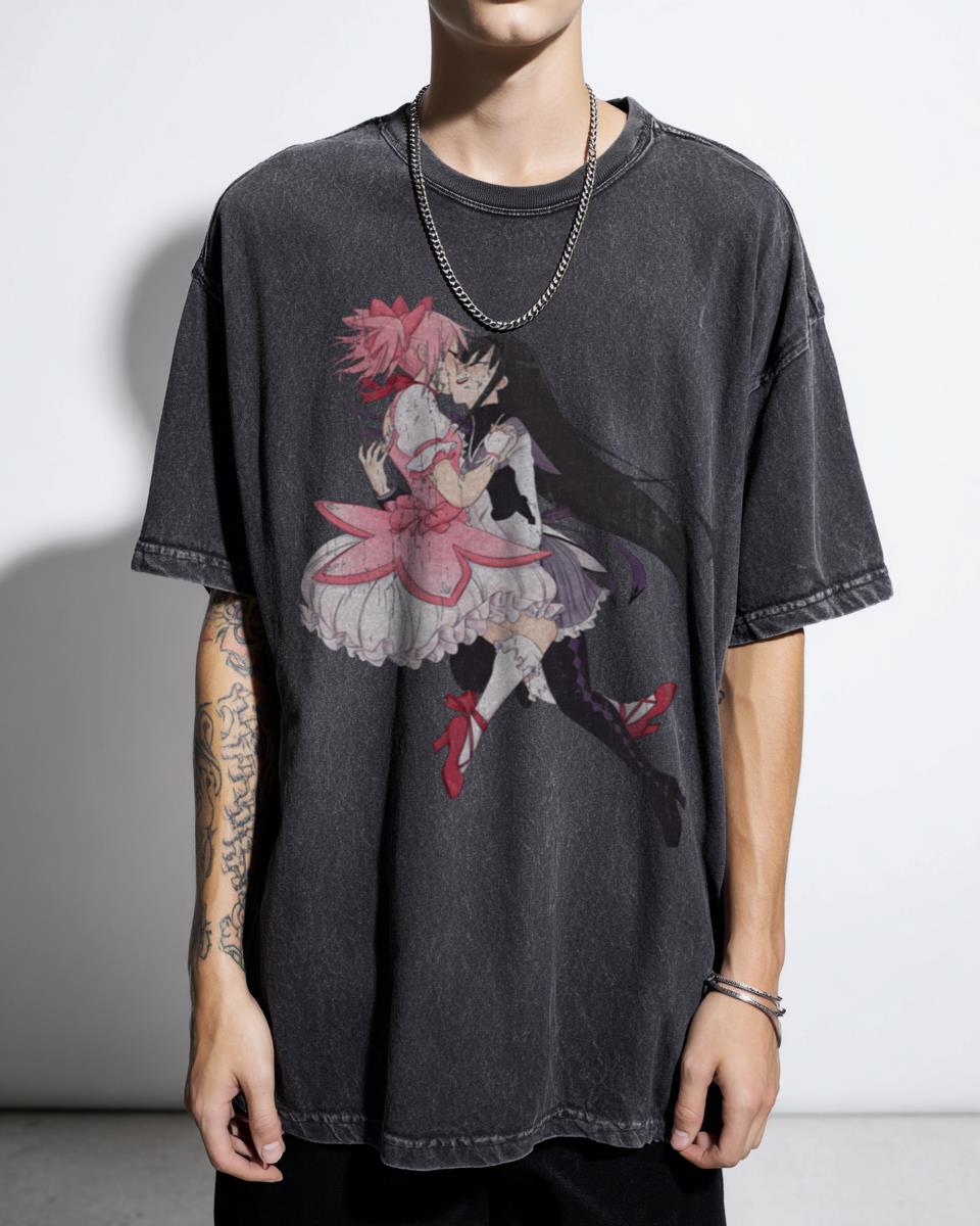 Madoka Magica Madoka Homura T-Shirt | Homumado Yuri Anime