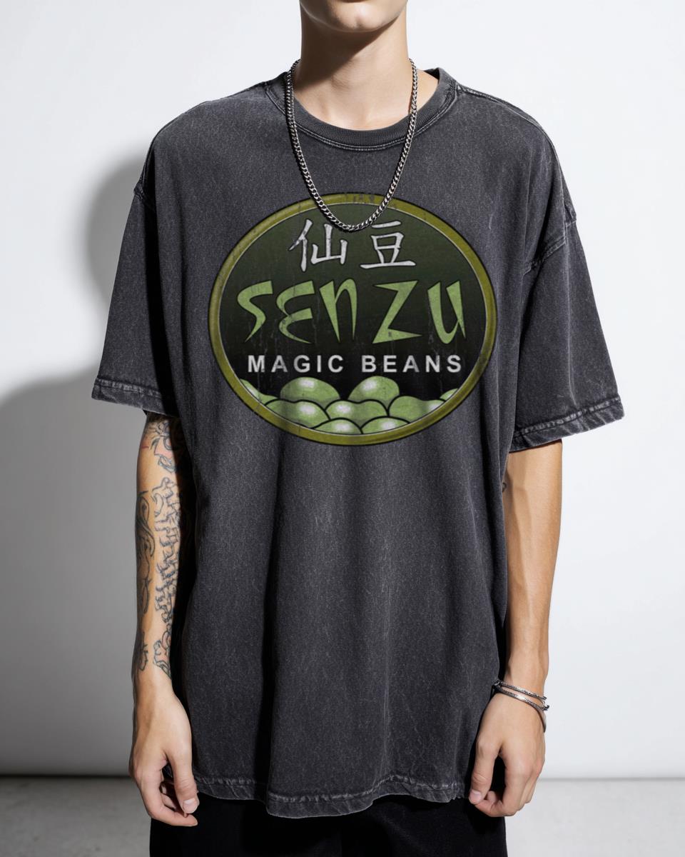 Magic Beans Dragon Ball Z T-Shirt - Retro Anime Capsule Corp Gift