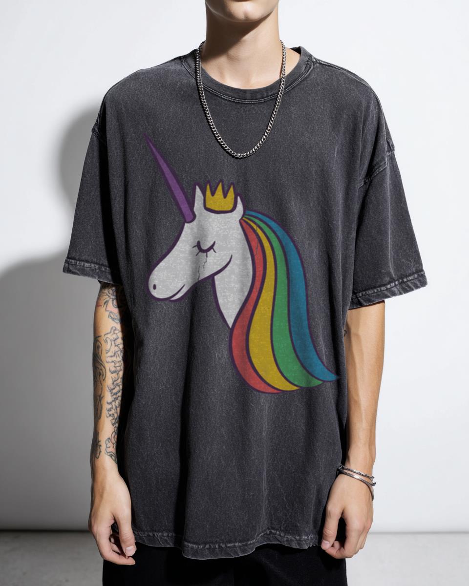 Magical 'Unique Like A Unicorn' Fantasy Graphic T-Shirt - Cute Mythical Creature Girls Gift