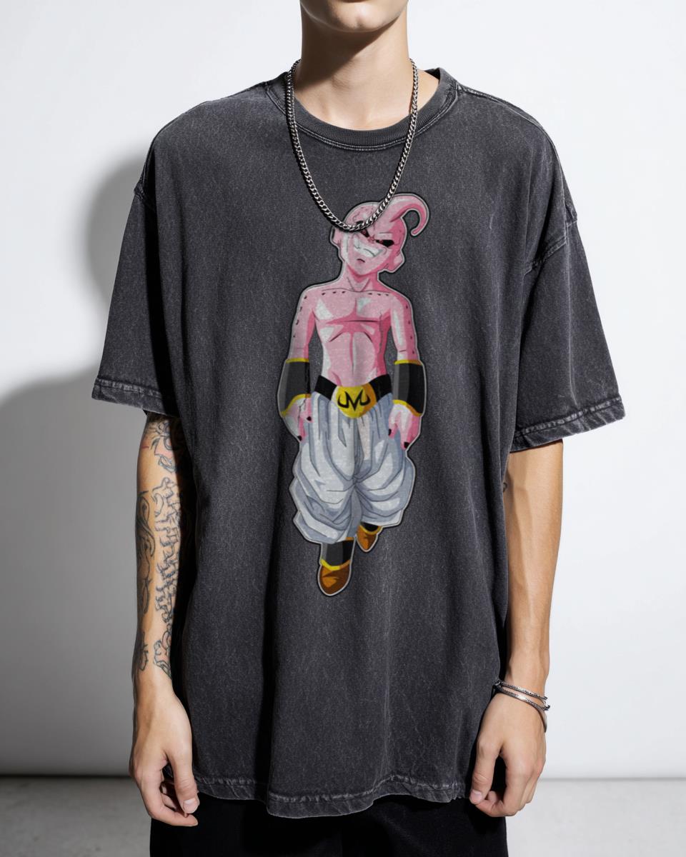 Majin Boo Dragon Ball Z Anime Character T-Shirt - Japanese Manga Art
