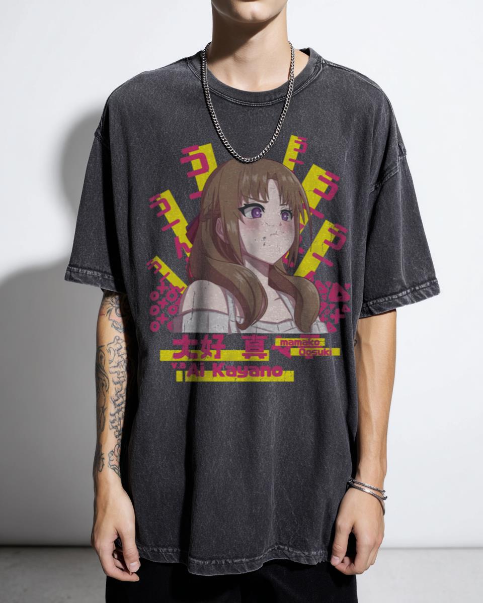 Mamako Oosuki Kawaii Anime MILF T-Shirt - Isekai Manga Art