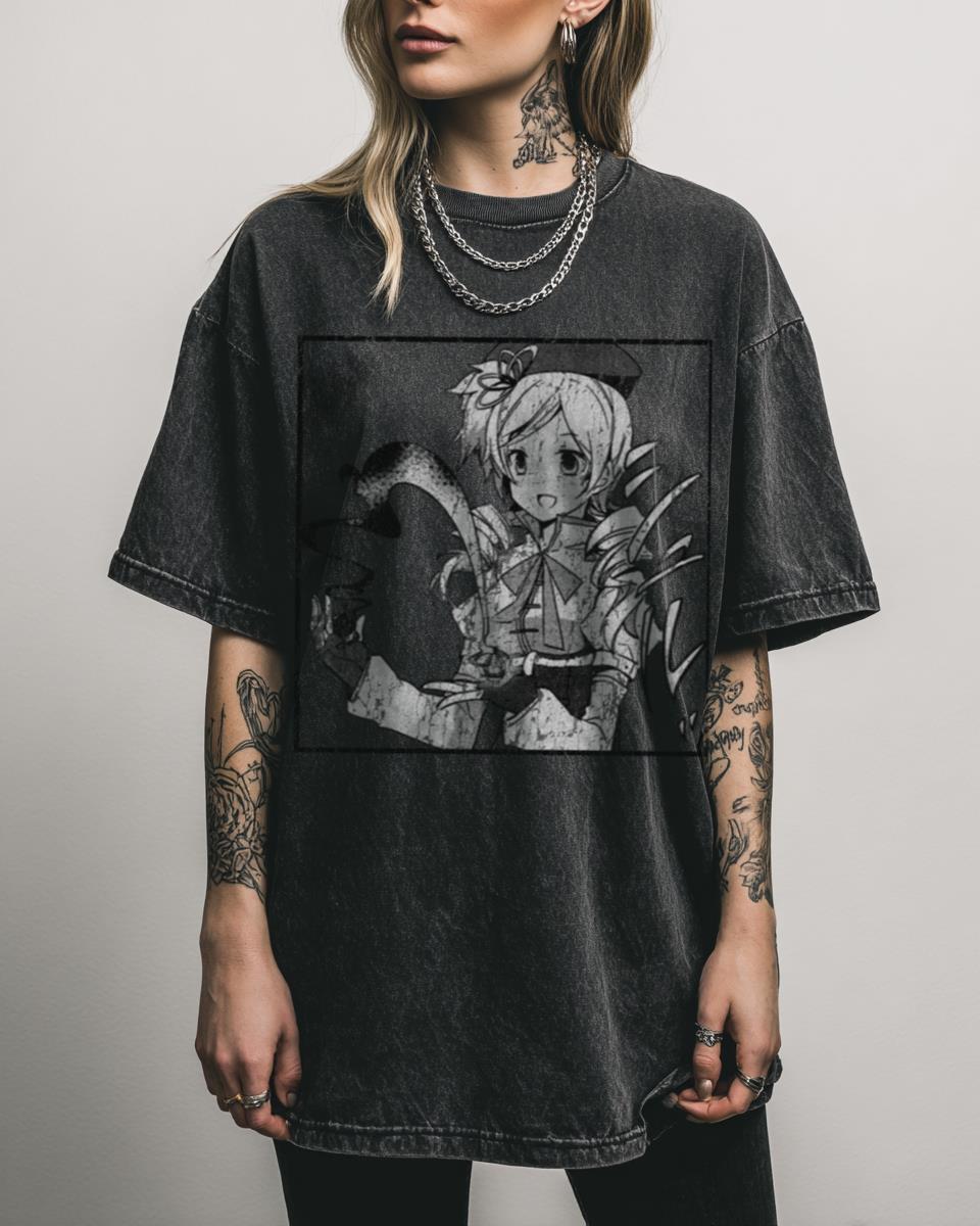 Mami Tomoe T-Shirt | Madoka Magica Magical Girl Anime Tee