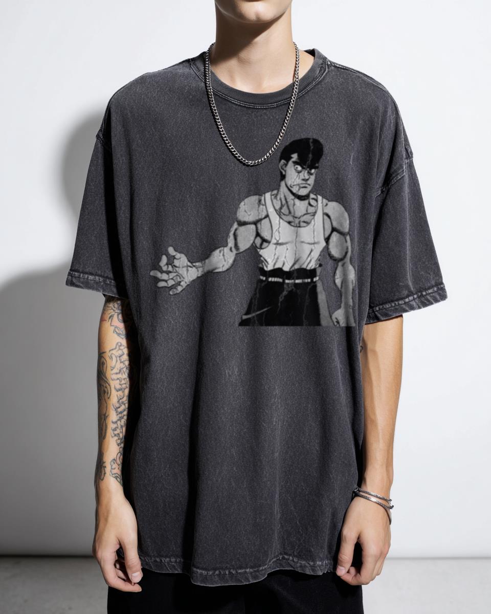 Mamoru Takamura Hajime No Ippo Boxing Anime T-Shirt - Manga Fan Gear