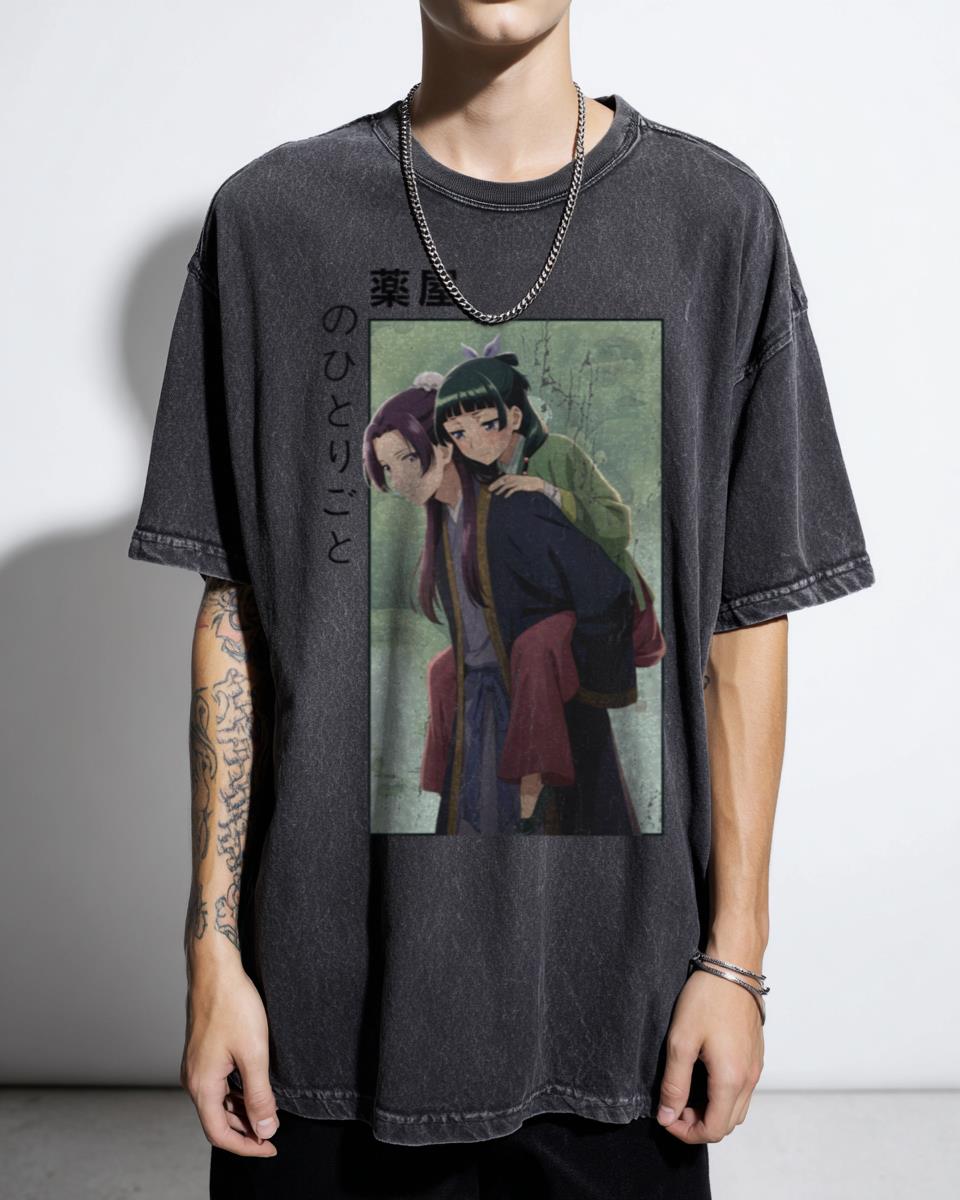 Maomao and Jinshi Apothecary Diaries T-Shirt - Kusuriya No Hitorigoto Fanart