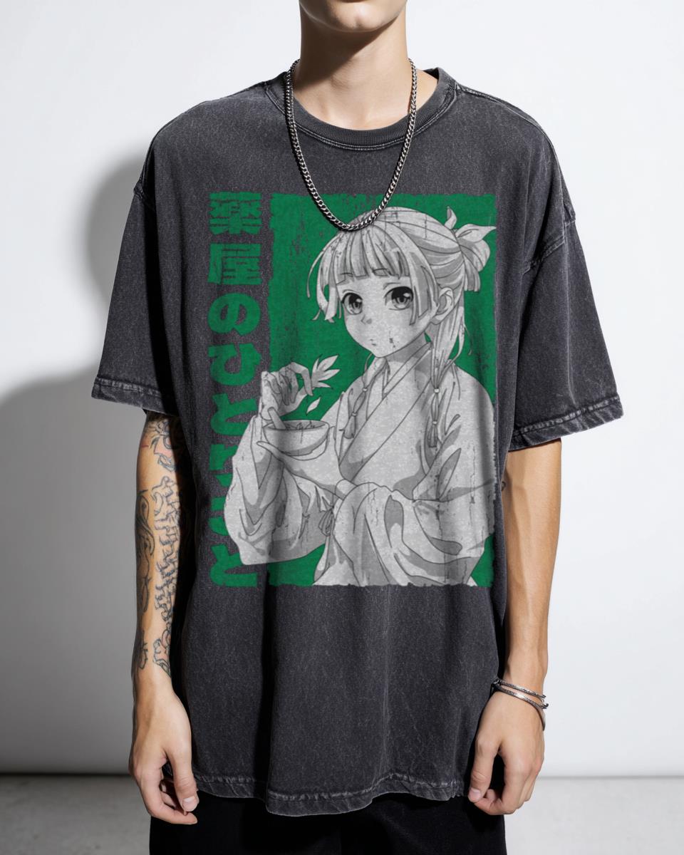 Maomao The Apothecary Diaries Anime Manga T-Shirt - Kawaii Character Fanart Unisex