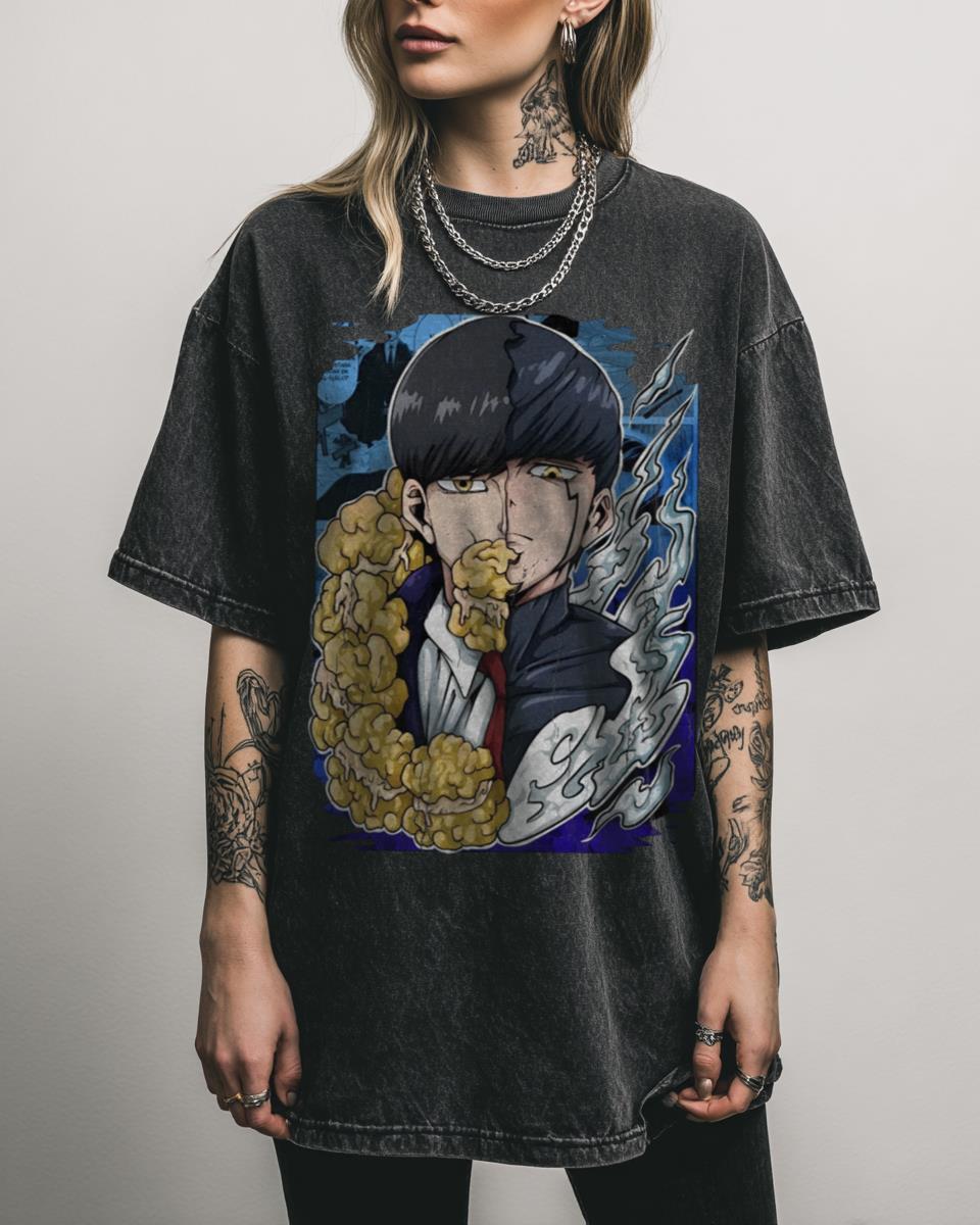 Mash Burnedead Mashle Magic and Muscles Anime T-Shirt – Fantasy Fan