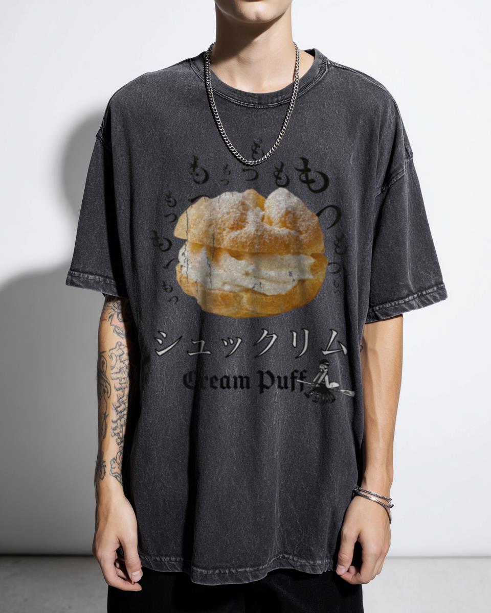 Mashle Cream Puff Anime Manga T-Shirt - Mash Burnedead Magic Fan