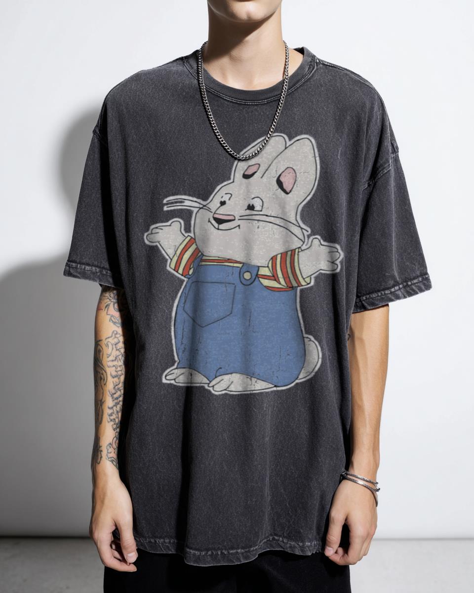 Max from Max and Ruby Cartoon T-Shirt - Nostalgic Kids TV Show Apparel