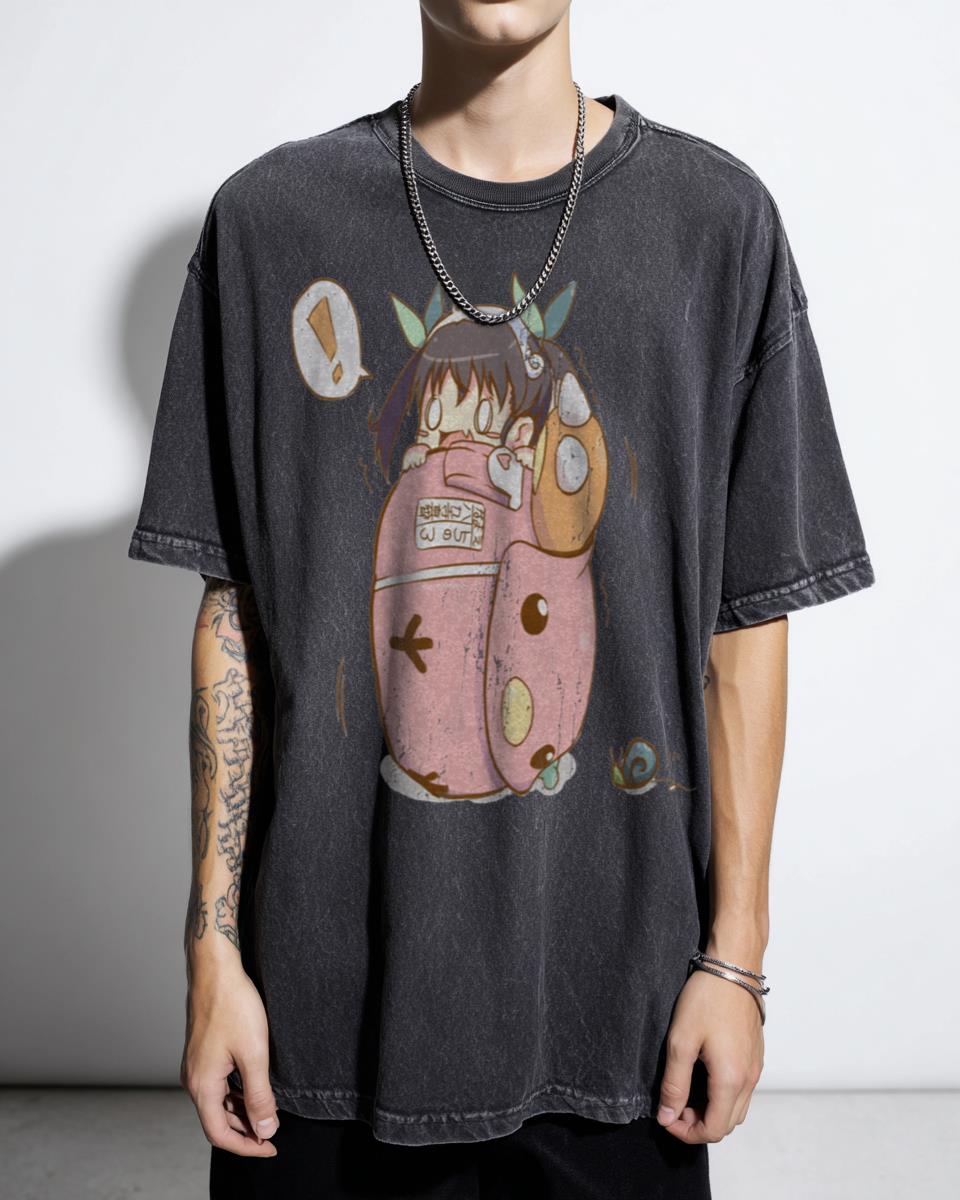 Mayoi Hachikuji Bakemonogatari Anime T-Shirt - Cute Girl Lolicon Manga Fan Unisex