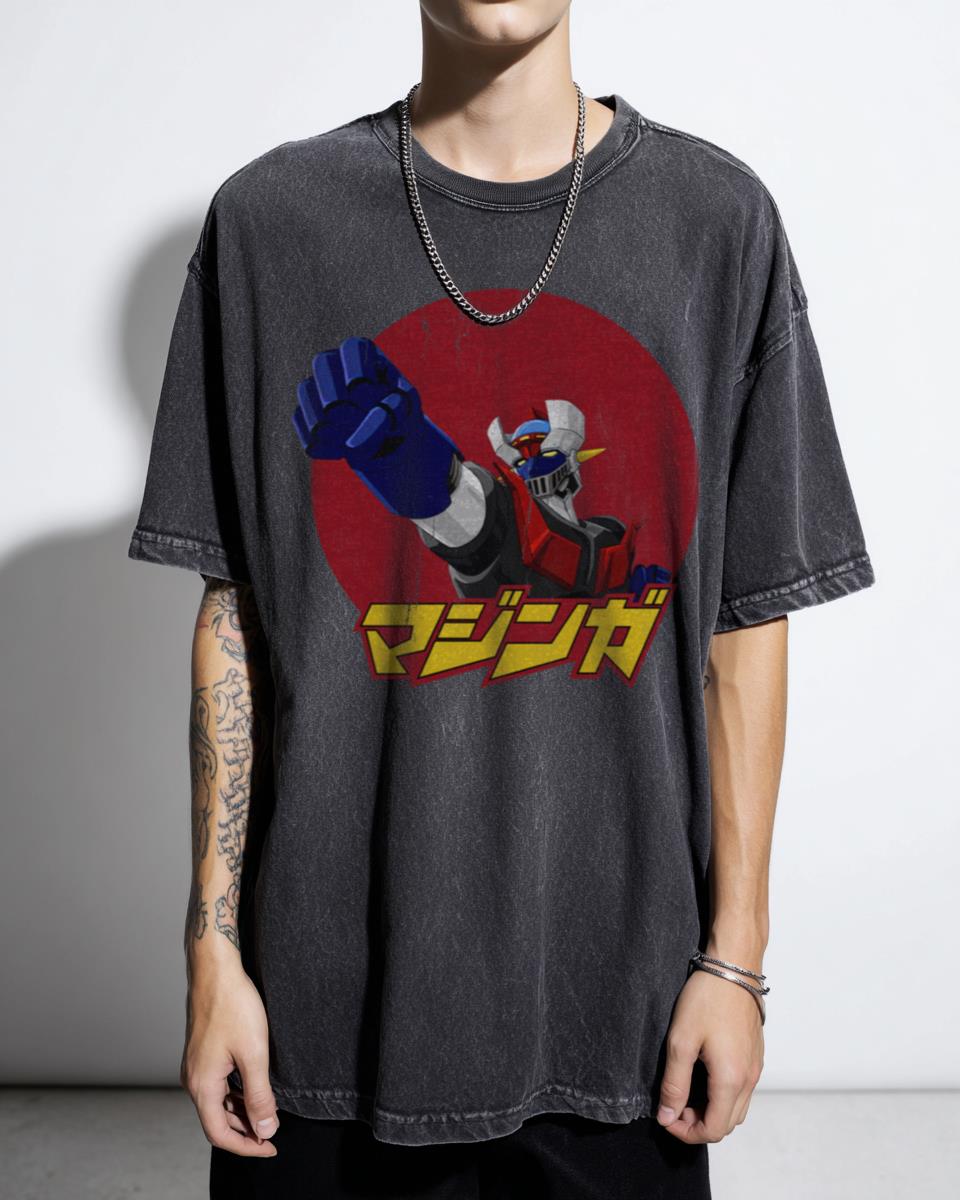Mazinger Z 80s Anime Retro Super Robot T-Shirt