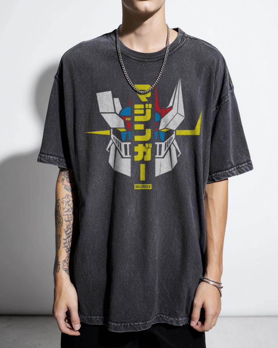 Mazinger Z and Great Mazinger Anime T-Shirt - Mecha Robot Manga Gift Tee