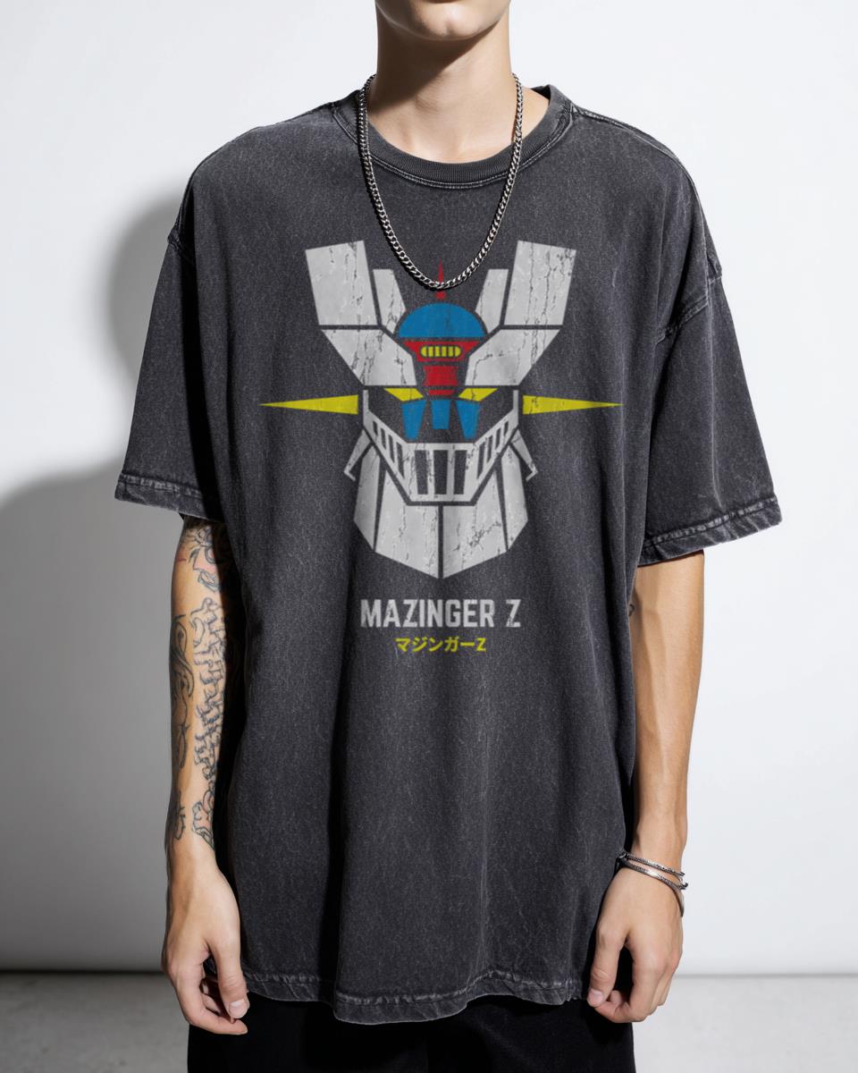 Mazinger Z Color Classic Anime T-Shirt - Retro Japanese Mecha Robot Fan