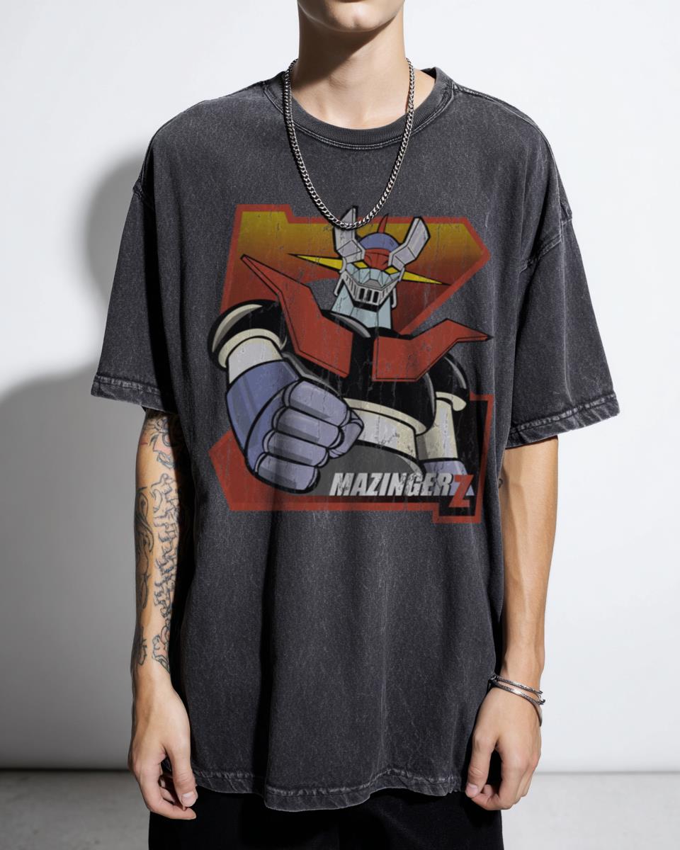 Mazinger Z Go Nagai Super Robot Anime Comic T-Shirt
