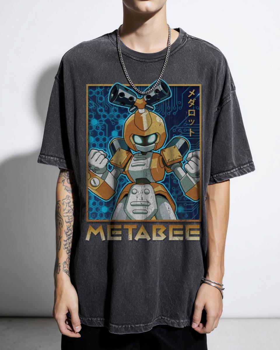 Medabots Metabee 90s Anime T-Shirt - Vintage Japanese Robot Fan Apparel