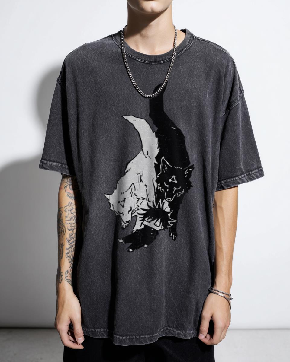 Megumi Fushiguro Ten Shadows Technique Jujutsu Kaisen T-Shirt - JJK Anime Manga Tee