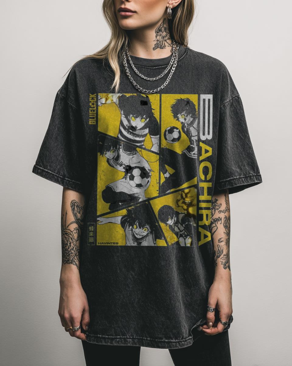 Meguru Bachira Blue Lock Anime Manga T-Shirt – Football Soccer Fan Gear