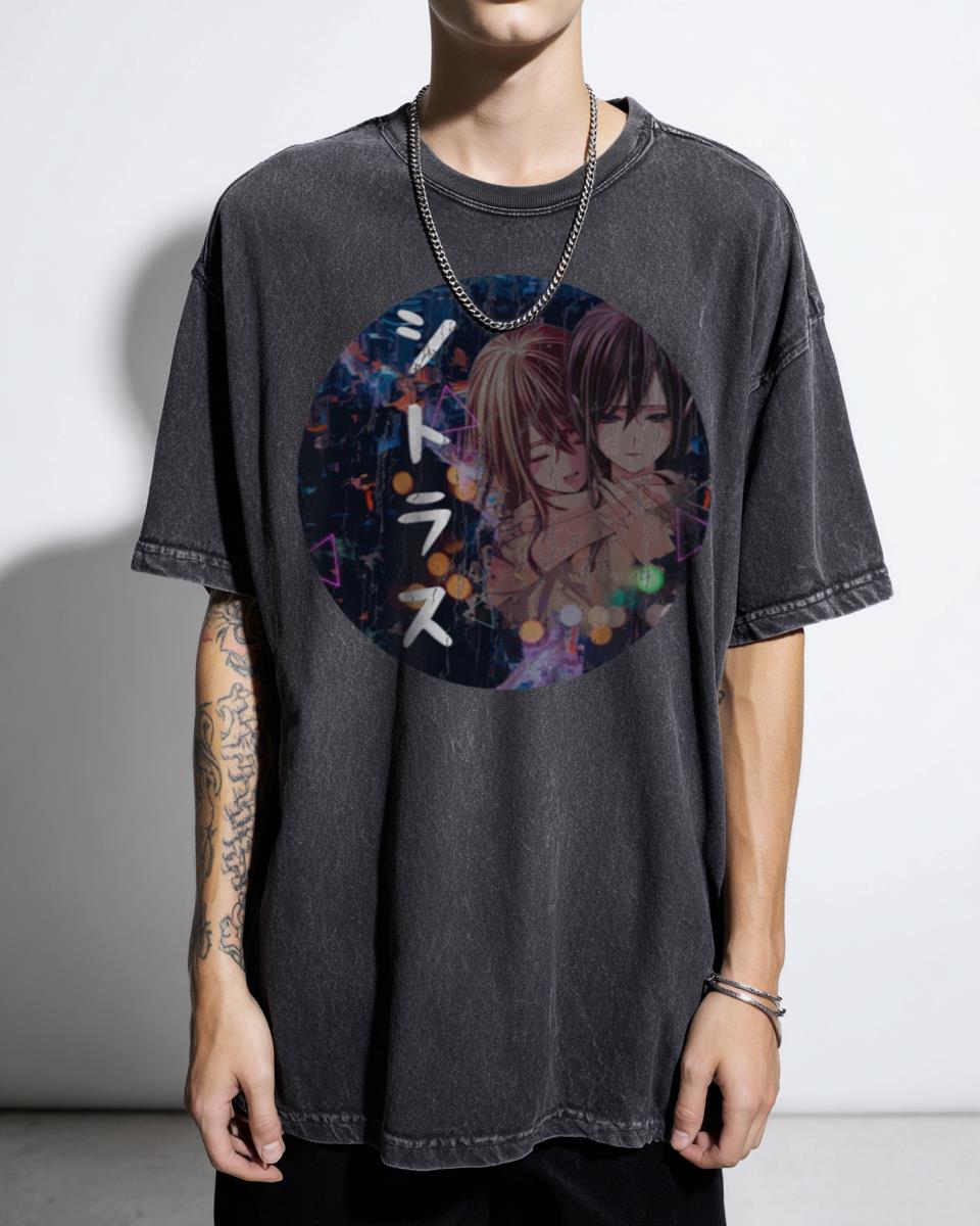 Mei & Yuzu Citrus Anime Yuri T-Shirt - LGBTQ+ Pride Manga Fan Unisex