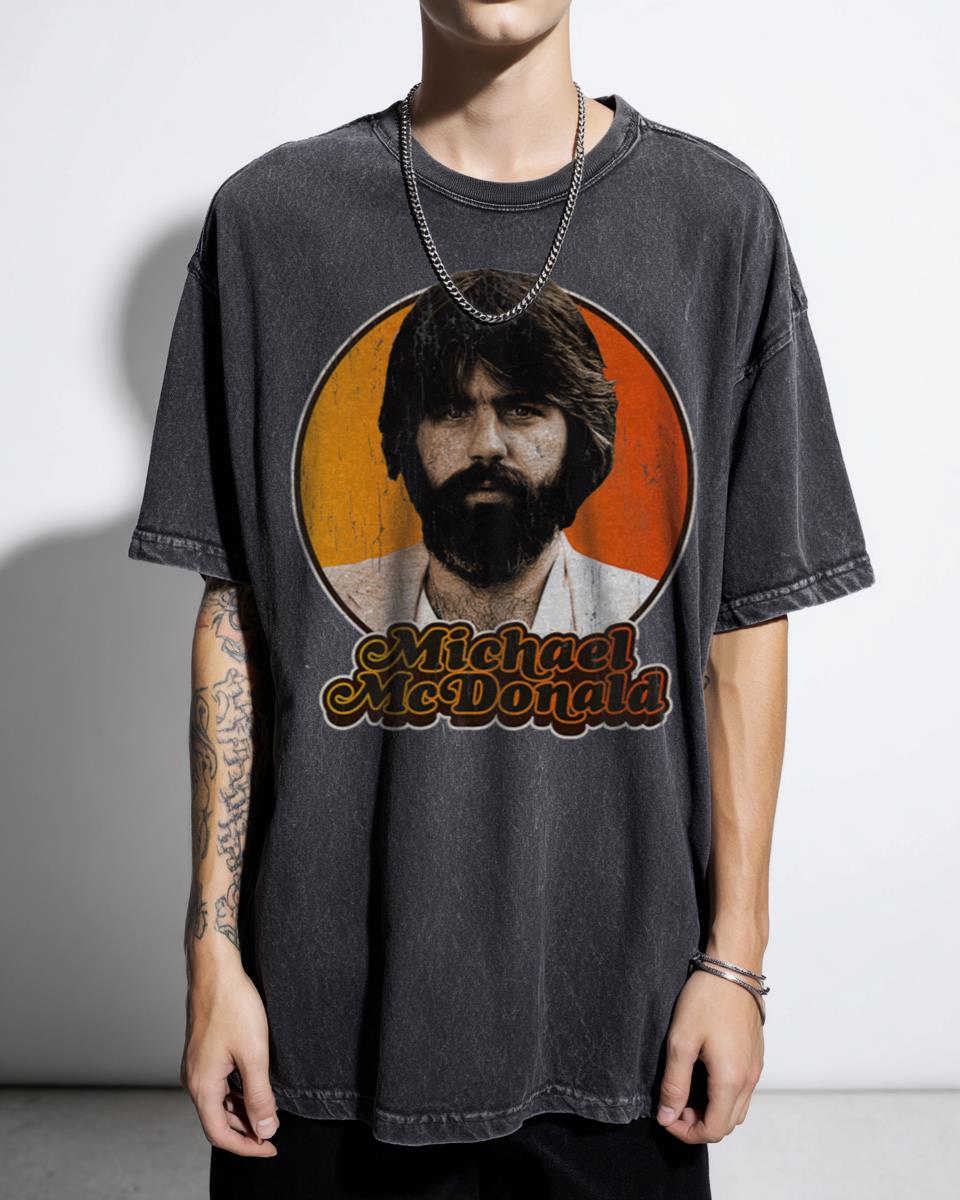 Michael McDonald 70s 80s Music T-Shirt - Yacht Rock Legend Fan Apparel