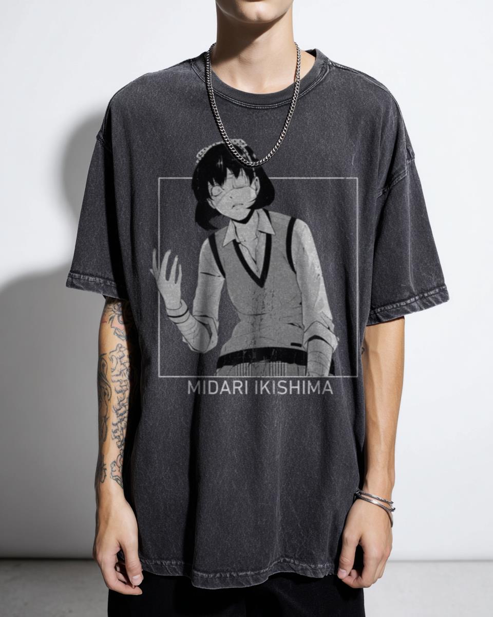 Midari Ikishima Kakegurui Anime T-Shirt - Gambler Manga Aesthetic Unisex