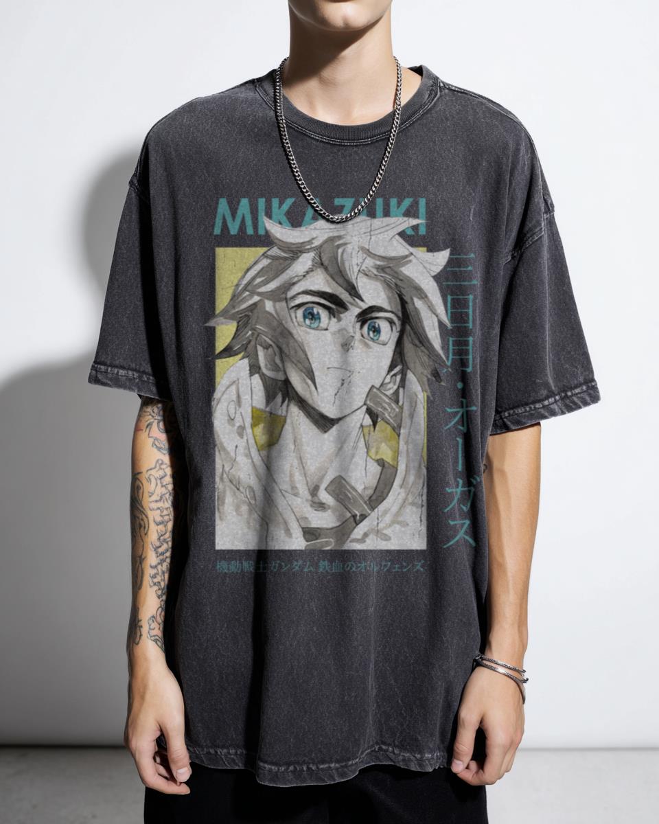 Mikazuki Augus Gundam IBO T-Shirt | Iron-Blooded Orphans
