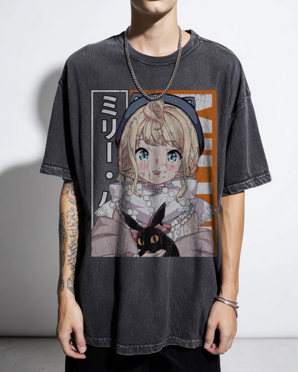 Millie Parfait Nijisanji EN Vtuber T-Shirt | Virtual Youtuber Fan Art