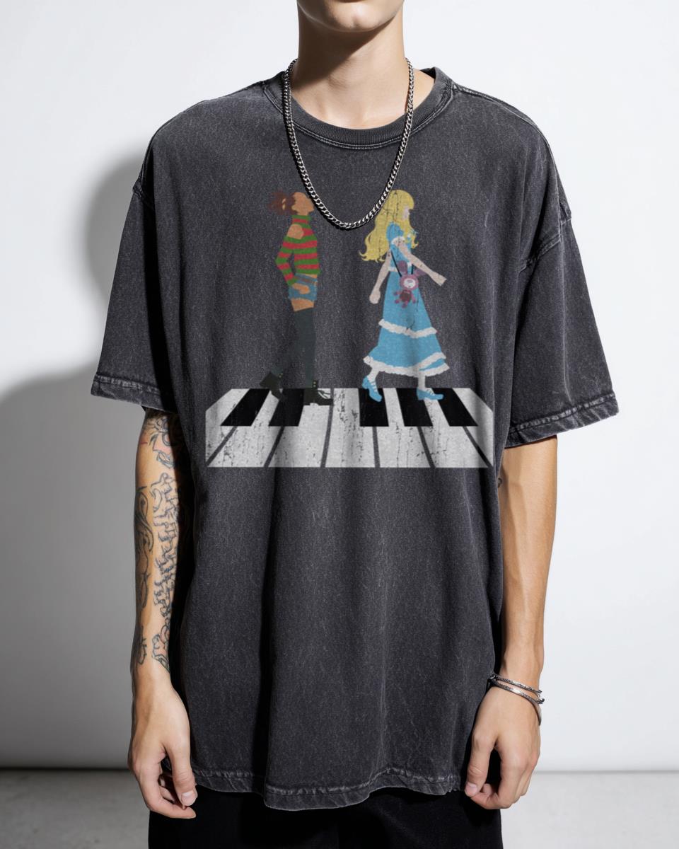 Minimalist Carole & Tuesday Anime Music Vector T-Shirt - Manga Fan Apparel