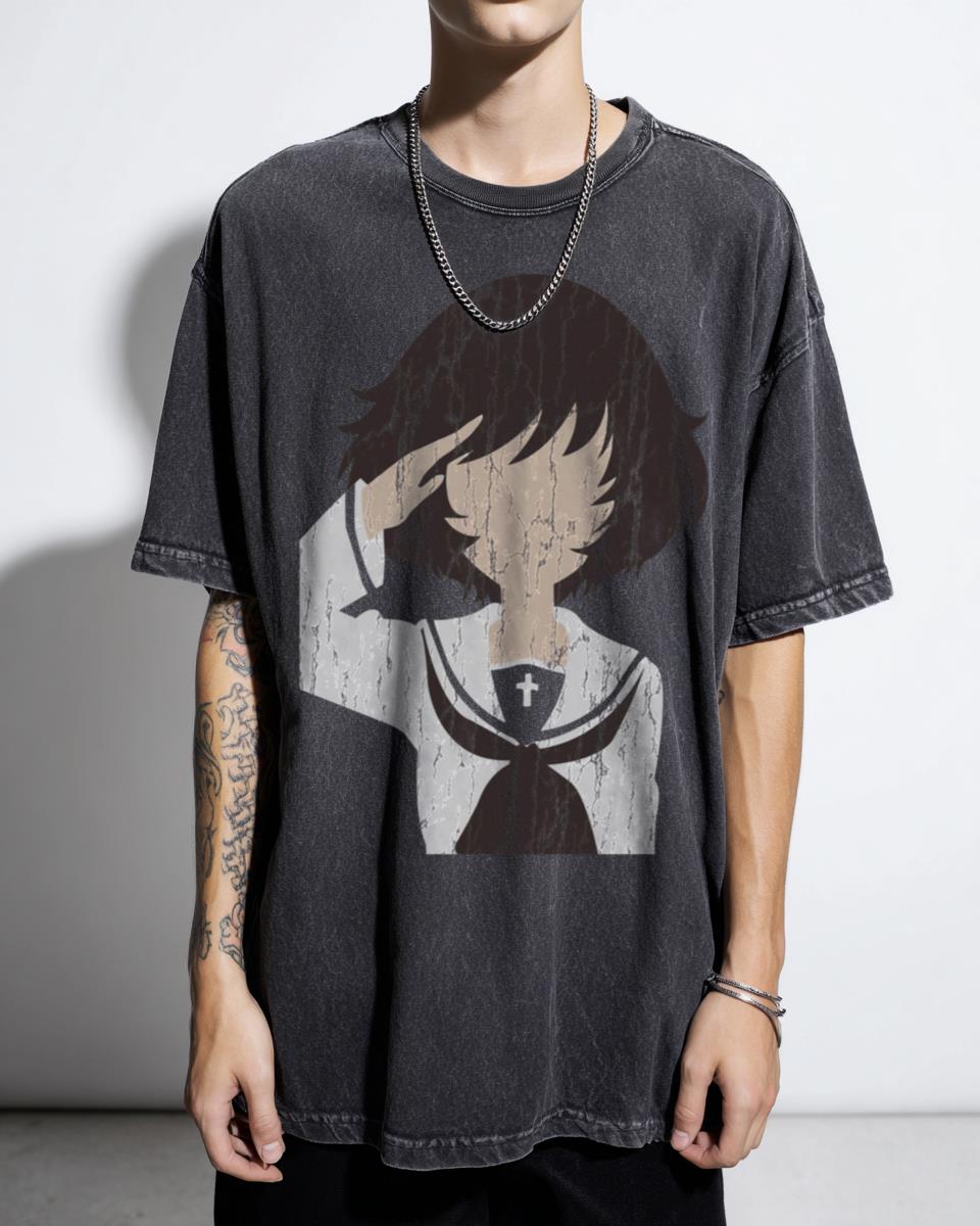 Minimalist Yukari Akiyama Girls und Panzer T-Shirt - Anime Manga Fan Unisex